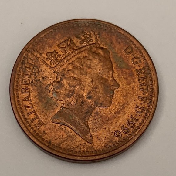 One Penny - 1996 - United Kingdom UK Coin - Queen Elizabeth II - KM #935a - Picture 4 of 4